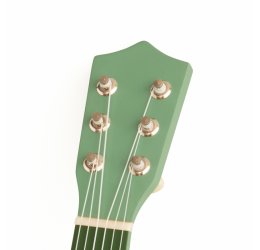 Classic World žalios spalvos medinė gitara