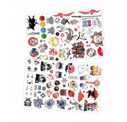 Tatuiruočių rinkinys ''Manga'' 75vnt.