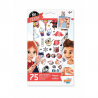 Tatuiruočių rinkinys ''Manga'' 75vnt.