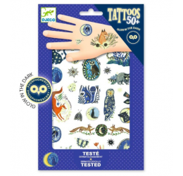 Tatuiruočių rinkinys "Nakties atspindžiai 50+ vnt.