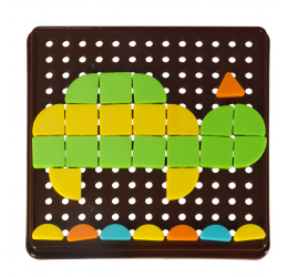 Geometrinių figūrų dėlionė, 170vnt.