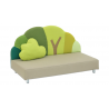 Spalvinga sofa "Miškas"