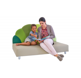 Spalvinga sofa "Miškas"