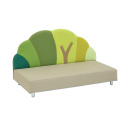 Spalvinga sofa "Miškas"