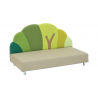 Spalvinga sofa "Miškas"