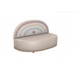 Akustinė sofa  vaikams "Vaivorykštė"