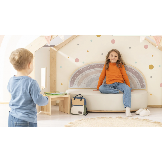 Akustinė sofa  vaikams "Vaivorykštė"