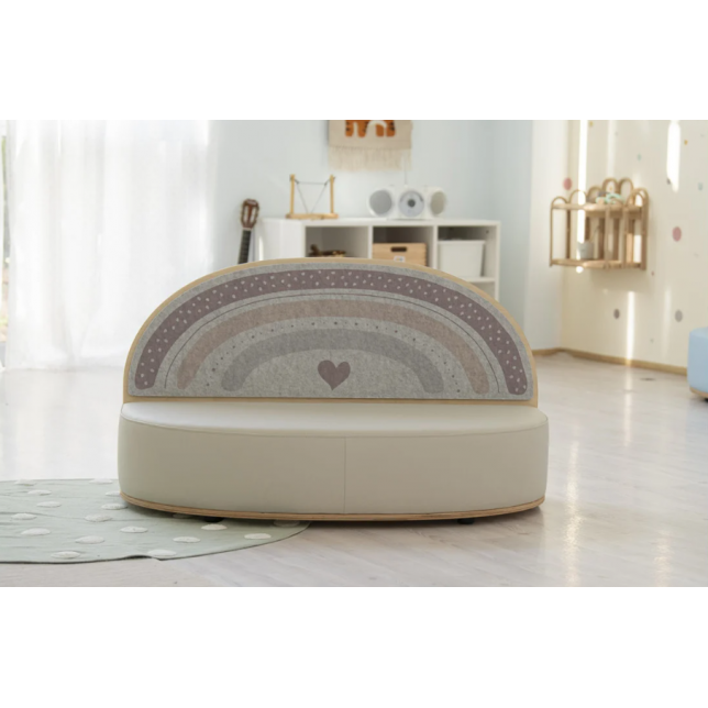 Akustinė sofa  vaikams "Vaivorykštė"