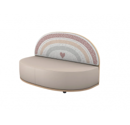 Akustinė sofa  vaikams "Vaivorykštė"