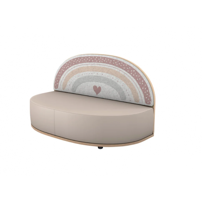 Akustinė sofa  vaikams "Vaivorykštė"