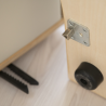 Akustinė sofa  vaikams "Vaivorykštė" su priedais