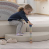 Akustinė sofa  vaikams "Vaivorykštė" su priedais
