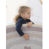 Akustinė sofa  vaikams "Vaivorykštė" su priedais