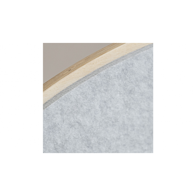 Kampinė akustinė sofa  vaikams "Debesėliai"