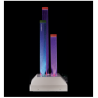 Trys viename su balta kolona - Triple Passive