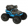 RC automobilis važiuojantis vandeniu ir šaudantis vandeniu, mėlynas