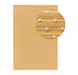 Vaikiškas medvilnės kilimas - Lupo Yellow