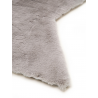 Ilgo plauko kilimas  Dave STAR  Grey 100x100 cm