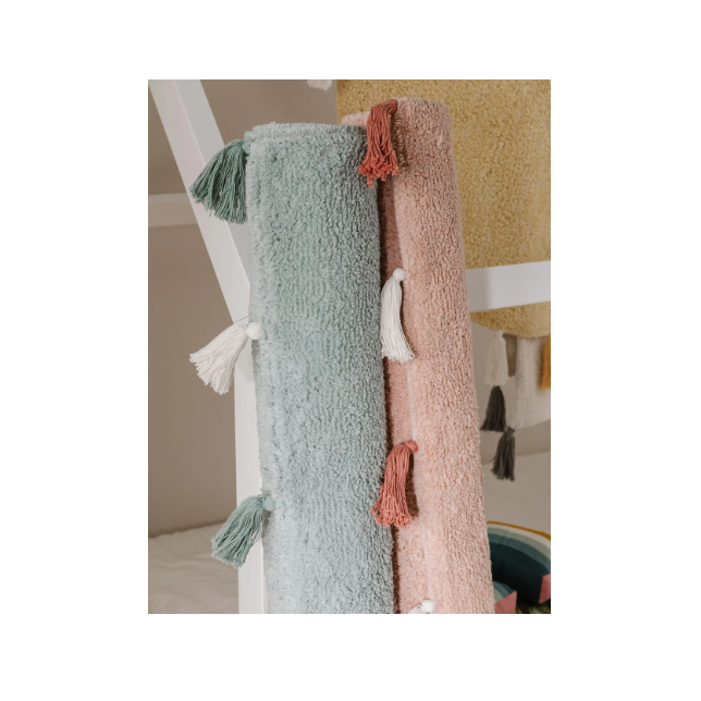 Skalbiamas kilimas Malu Yellow