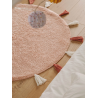 Apvalus kilimas vaikų kambariui - Malu Rose
