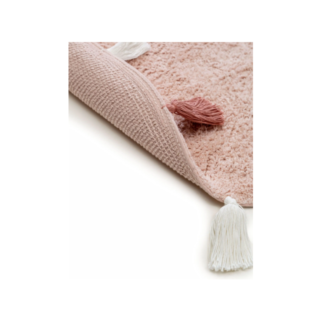 Apvalus kilimas vaikų kambariui - Malu Rose