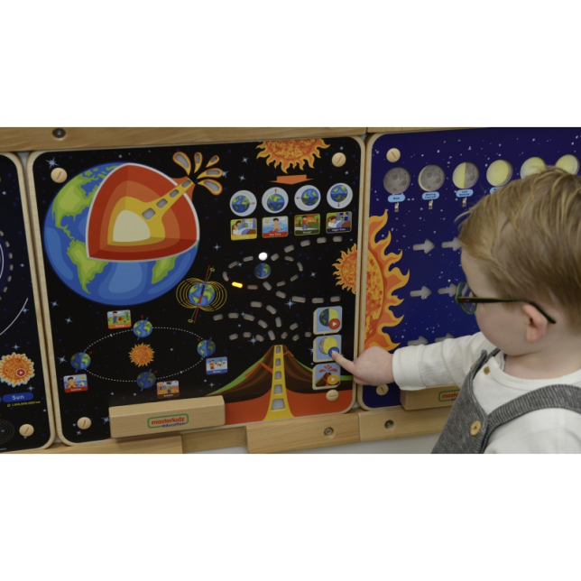 Masterkidz edukacinė lenta - Žemės gelmės