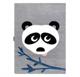 Pilkos spalvos kilimas - PANDA