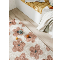 Minkštas kilimas vaikų kambariui - Gobi Flowers