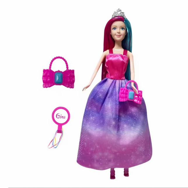 Woopie 4 stebuklngų princesių - barbių rinkinys