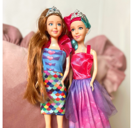 Woopie 4 stebuklngų princesių - barbių rinkinys