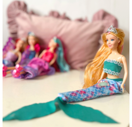 Woopie 4 stebuklngų princesių - barbių rinkinys