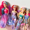 Woopie 4 stebuklngų princesių - barbių rinkinys