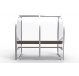 Žaidėjų suolelis su apsauga - Dugout / 4 žaidėjai