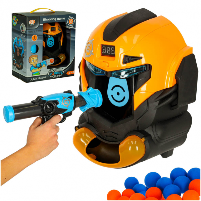 Linksmas šaudymo žaidimas ''Robotas''