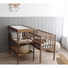 Mini kūdikių lovytė - "Crib Vintage" 90x40 cm