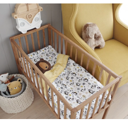 Mini kūdikių lovytė - "Crib Vintage" 90x40 cm