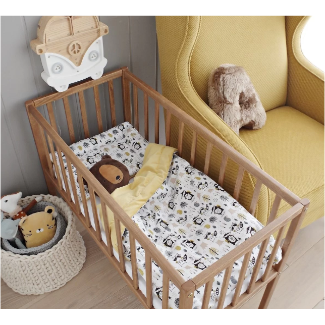 Mini kūdikių lovytė - "Crib Vintage" 90x40 cm