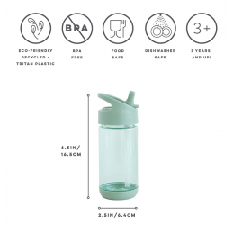 Mėlynos spalvos gertuvė ''3 Sprouts'' 350ml.