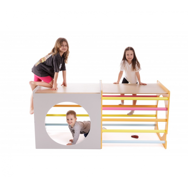 Padidinta laipiojimo aikštelė su čiuožykla -  Deluxe