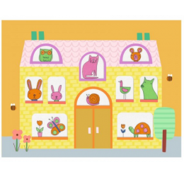 Djeco piešimo rinkinys "Autobusas"