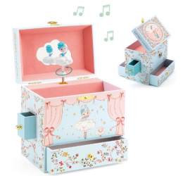 Djeco muzikinė papuošalų dėžutė "Balerina"