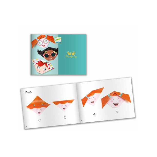 Djeco origami rinkinys "Šeima"