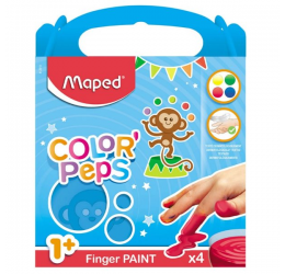 Rinkinys dažymui pirštais "Maped Color’Peps Early Age"
