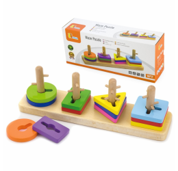 Montessori formelių rūšiuoklė "Spalvų gama"
