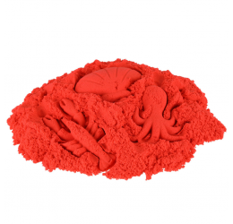 Raudonas kinetinis smėlis, 1kg