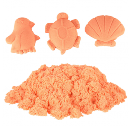 Raudonas kinetinis smėlis, 1kg