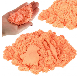 Raudonas kinetinis smėlis, 1kg