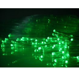LED pluoštai ir gijos - įvairių dydžių ir ilgių