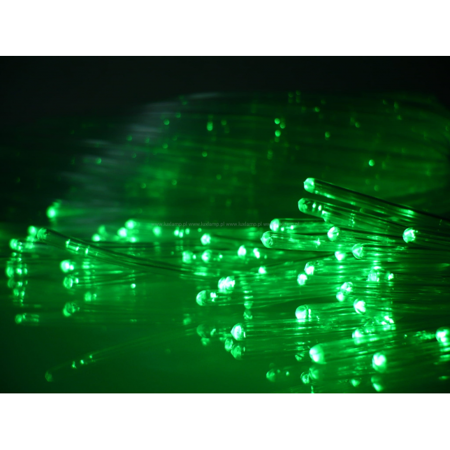 LED pluoštai ir gijos - įvairių dydžių ir ilgių
