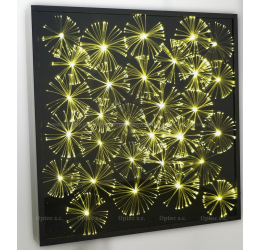Interaktyvi LED panelė šviesų terapijai - Gėlės